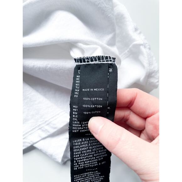 Women's Harley Davidson Sketchy #1 White and Black T-Shirt Size Large - Picture 5 of 6